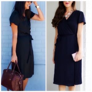Banana Republic Black Midi Dresses